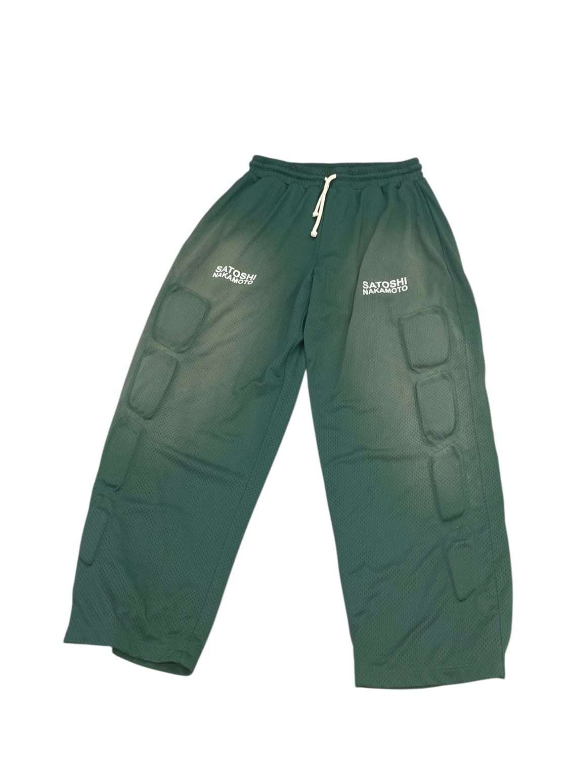 Satoshi Nakamoto Mesh Sweat Pant Green
