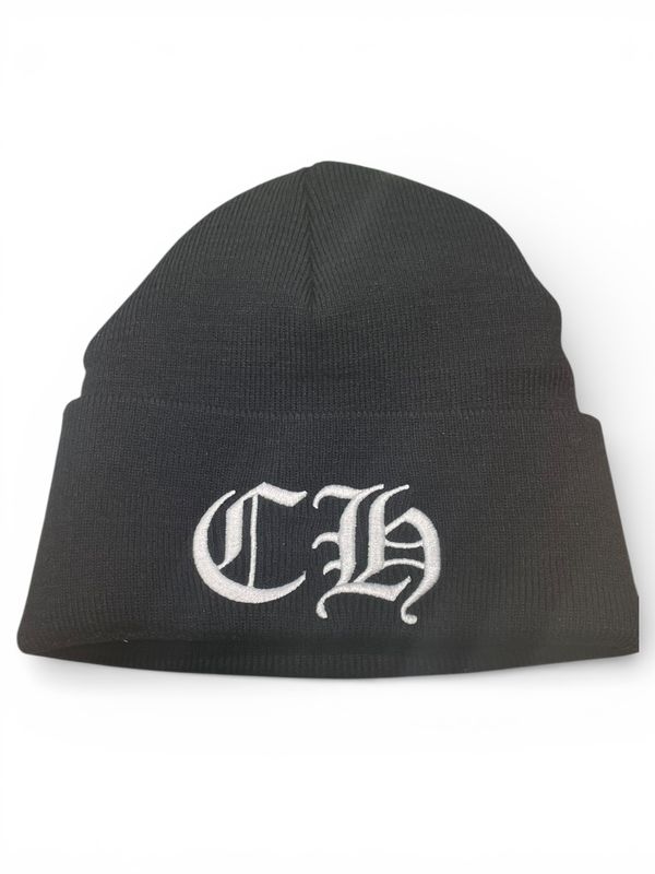 Chrome Hearts CH Logo Beanie Black