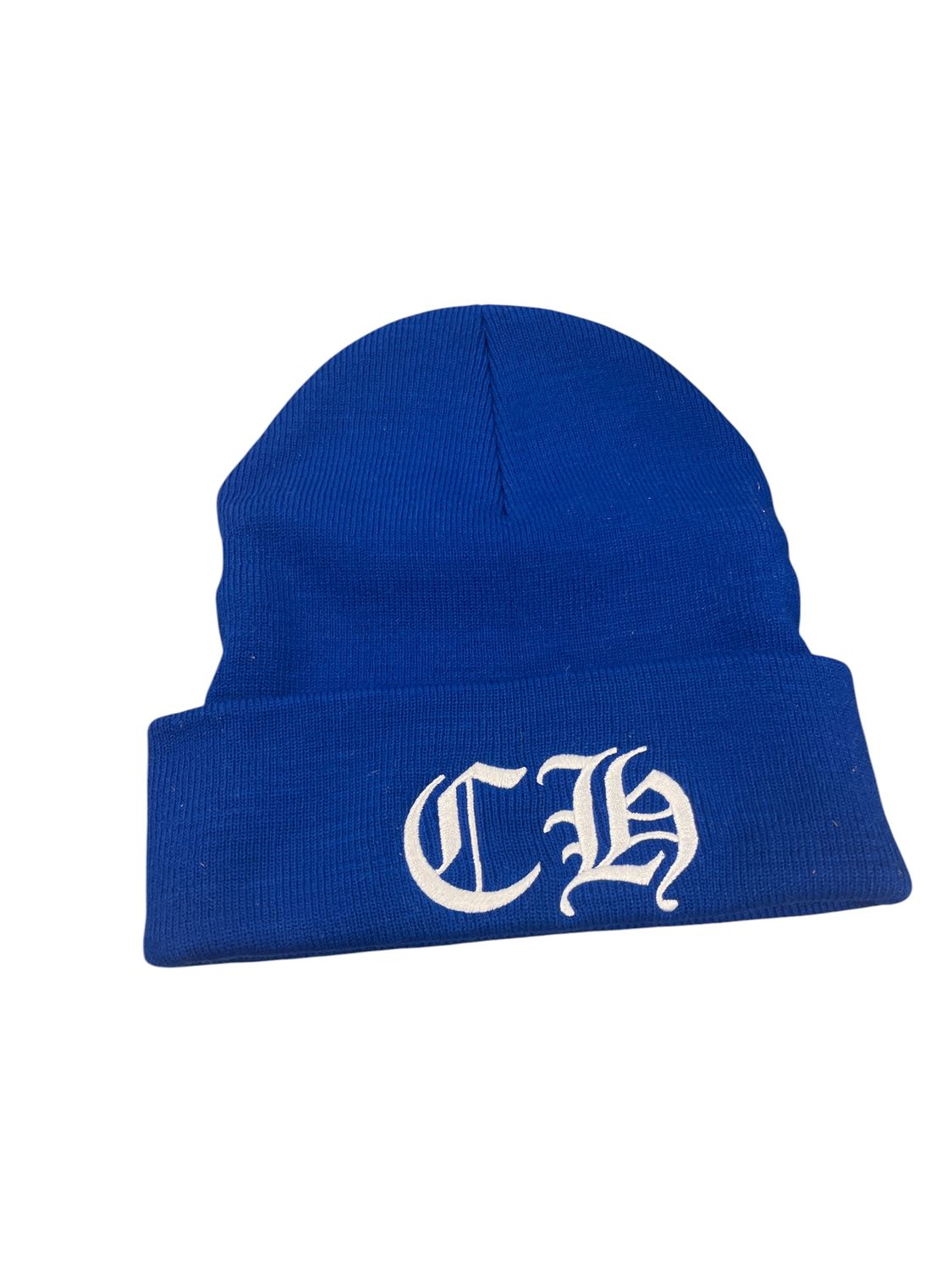 Chrome Hearts Logo Beanie Blue