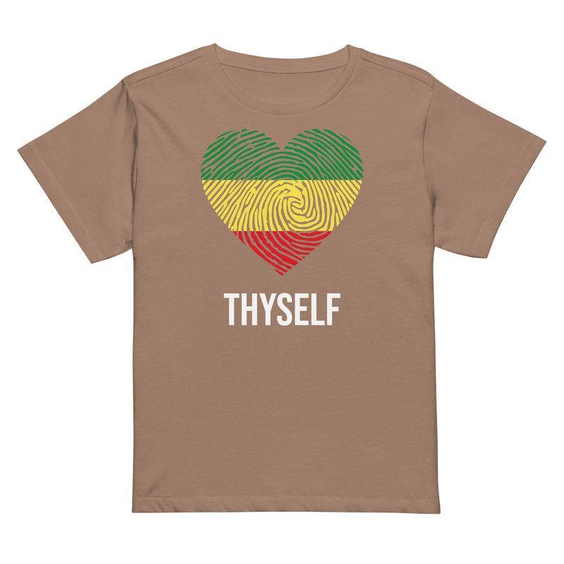 Love Thyself Women’s high-waisted t-shirt