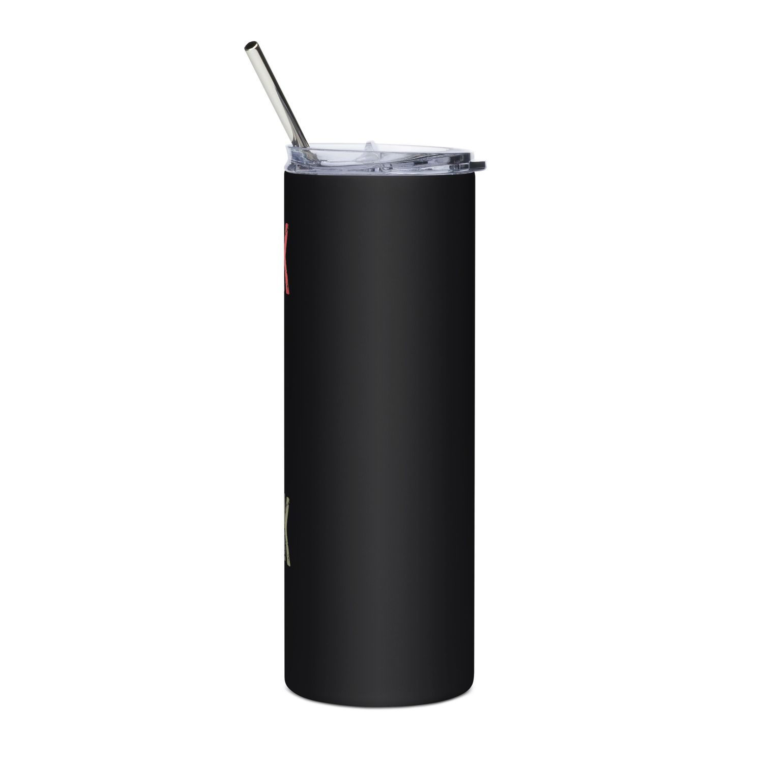 Love Black People Stainless steel tumbler
