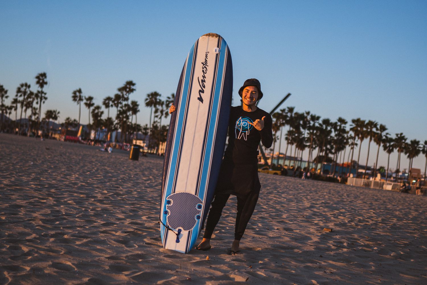 Space Traveler Blue LONGSLEEVE