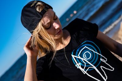 Space Traveler Blue T-SHIRT