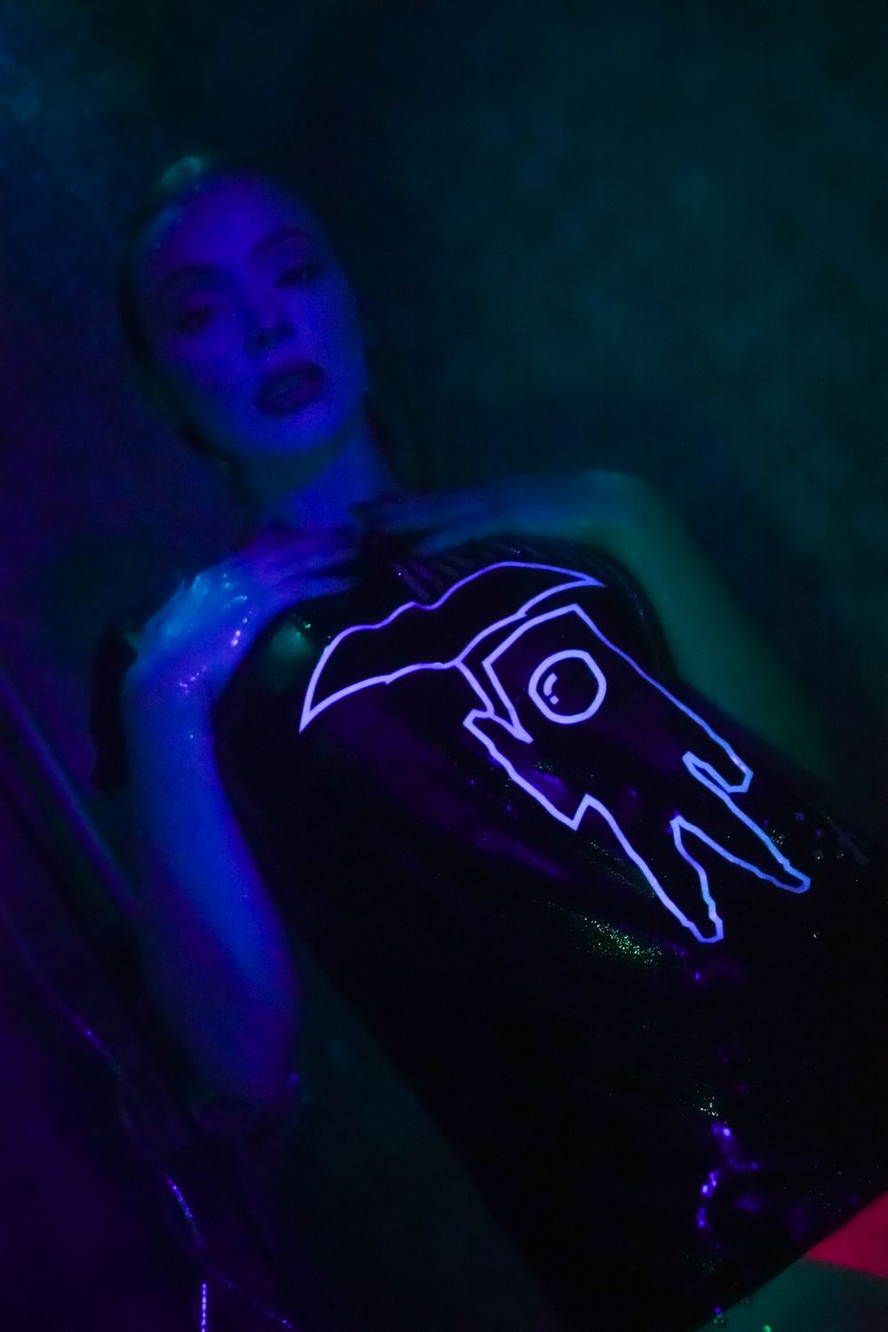 Space Traveler Rain T-SHIRT