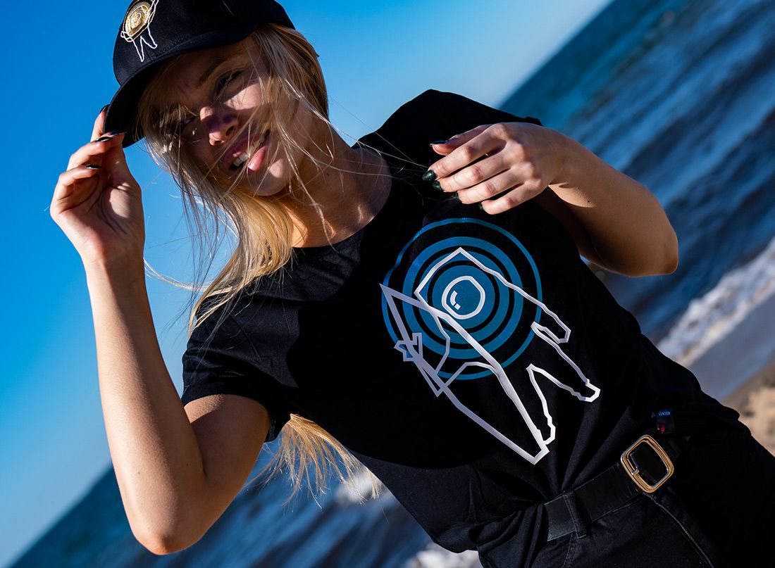 Space Traveler Blue T-SHIRT