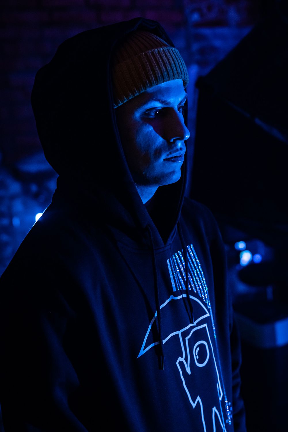 Space Traveler Rain BLUZA