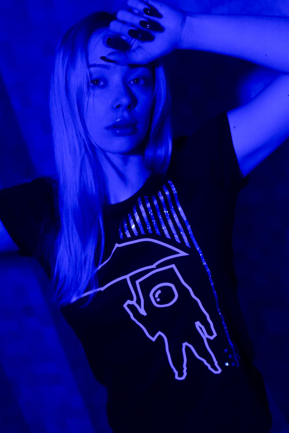 Space Traveler Rain T-SHIRT