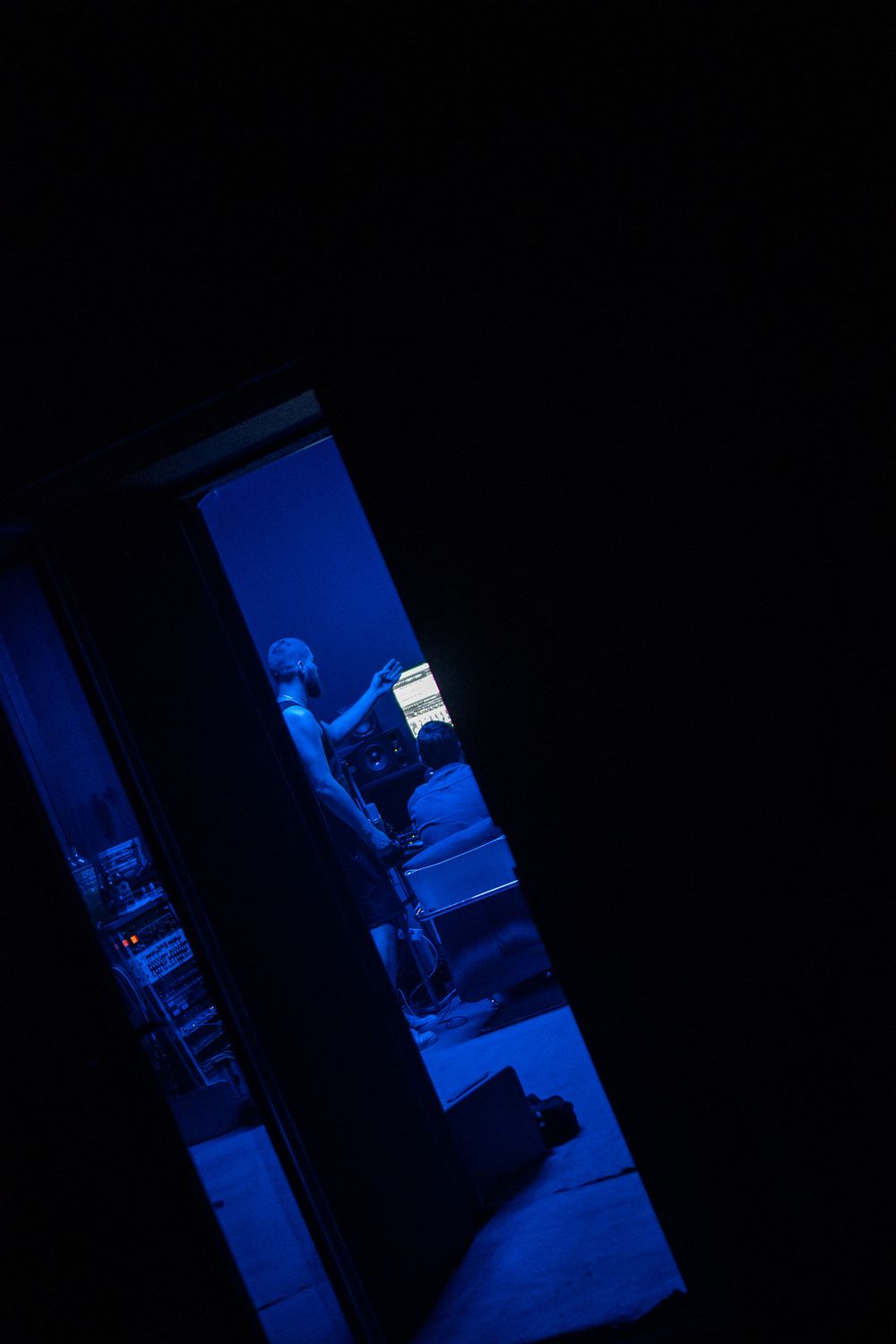 Space Traveler Black BLUZA