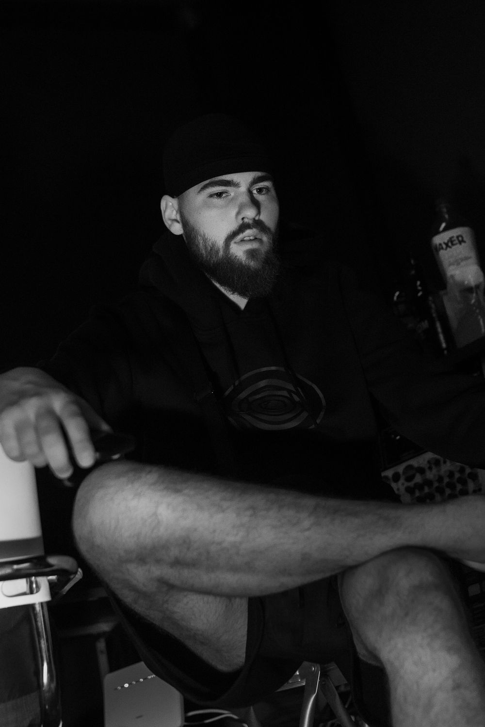 Space Traveler Black BLUZA