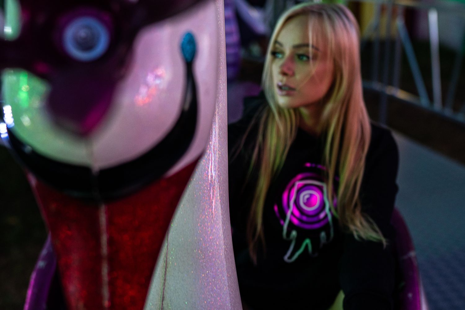 Space Traveler Pink BLUZA 