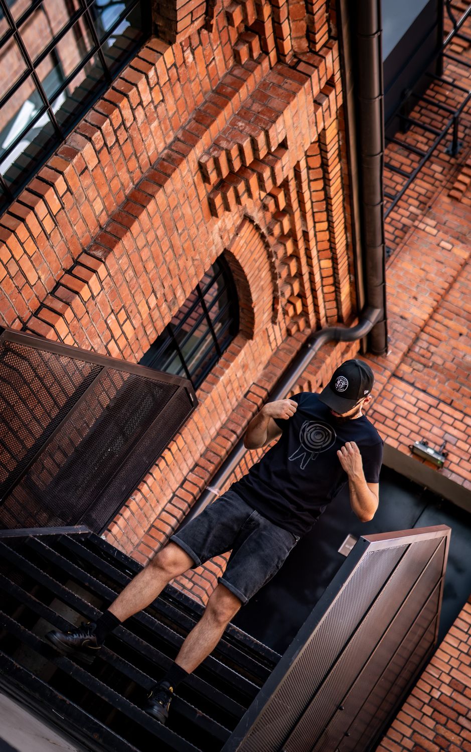 Space Traveler Black T-Shirt