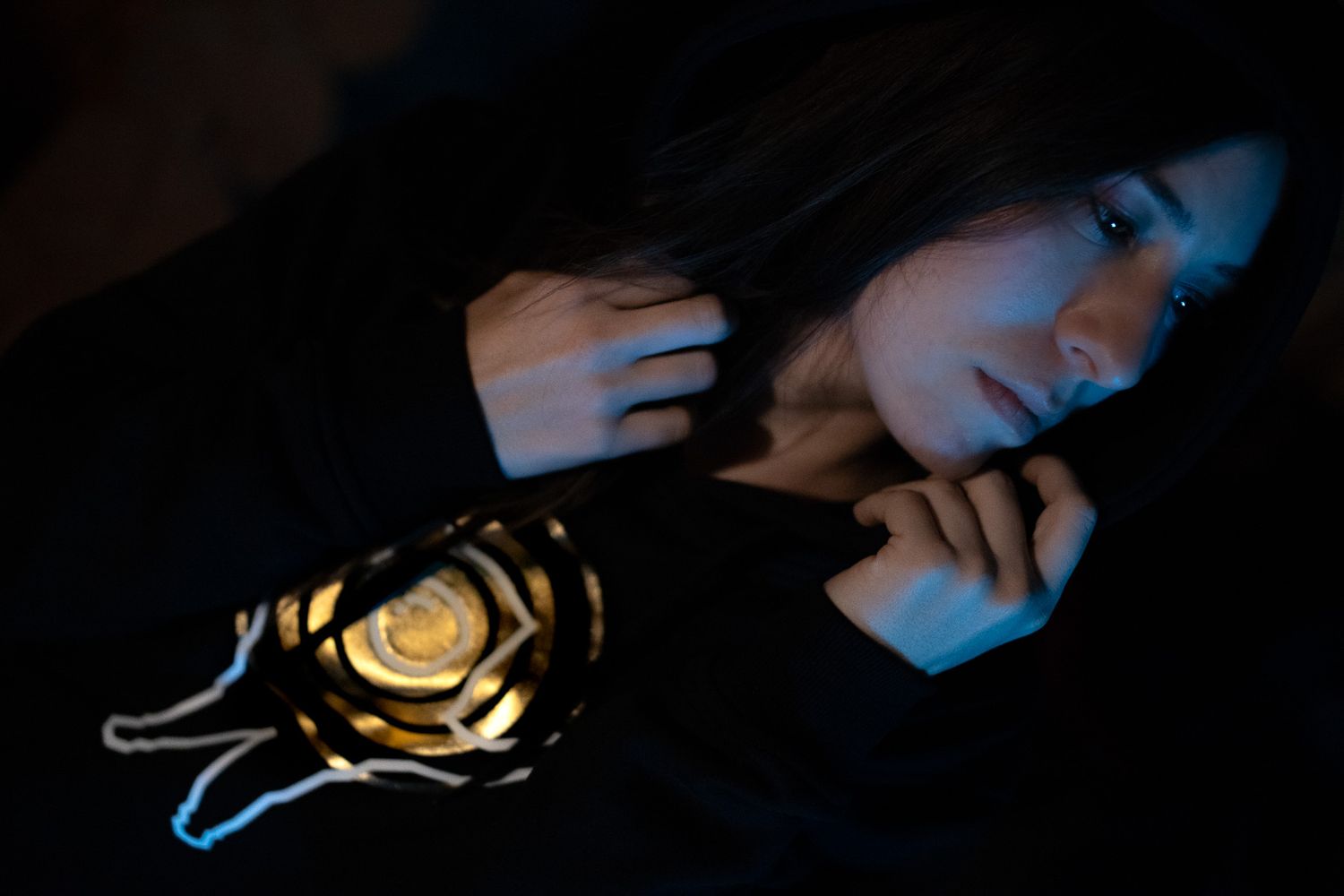 Space Traveler Gold BLUZA