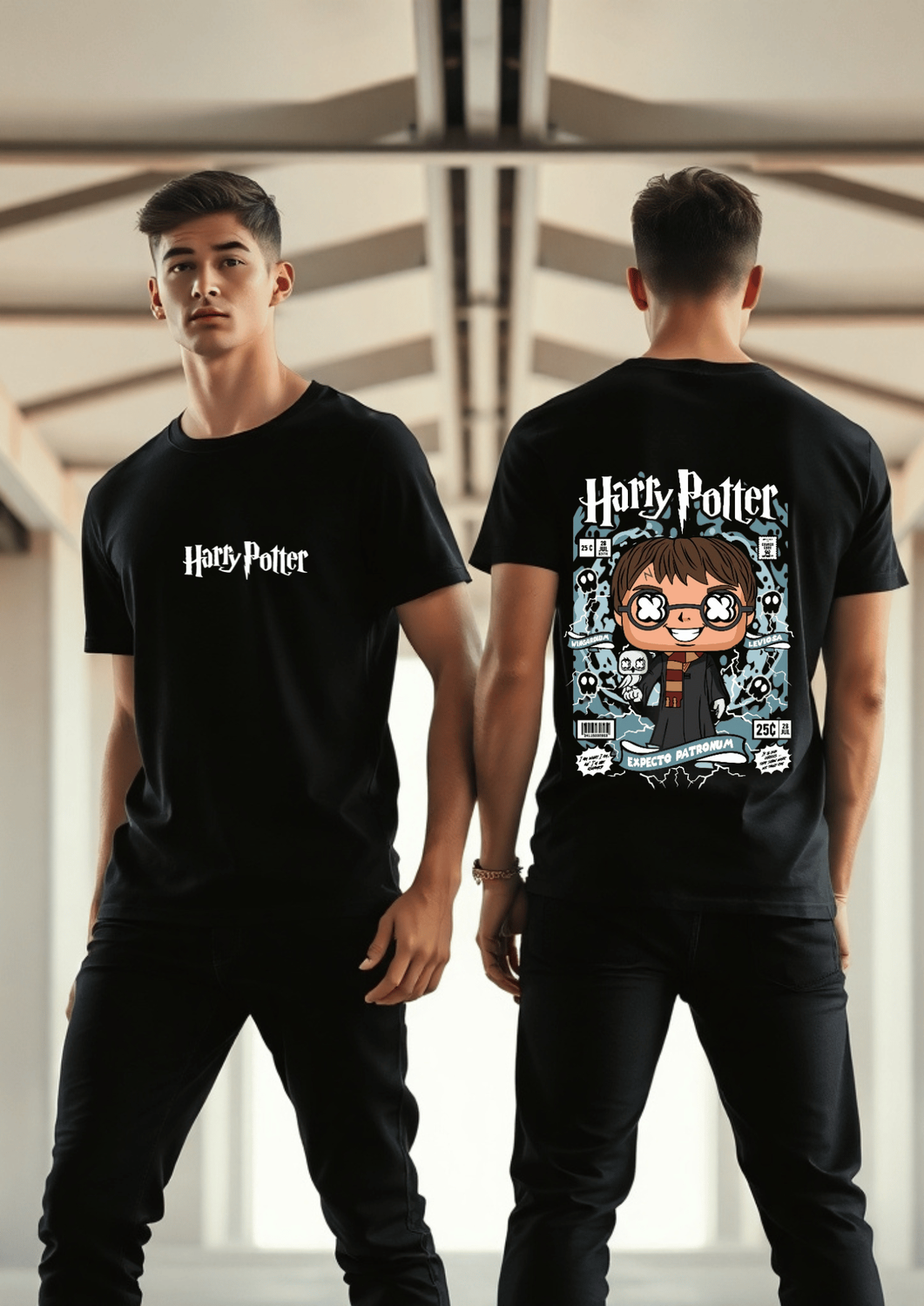 Rabbit Rope-Harry Potter Graphic T-Shirt – Limited Edition Magic-Inspired Tee