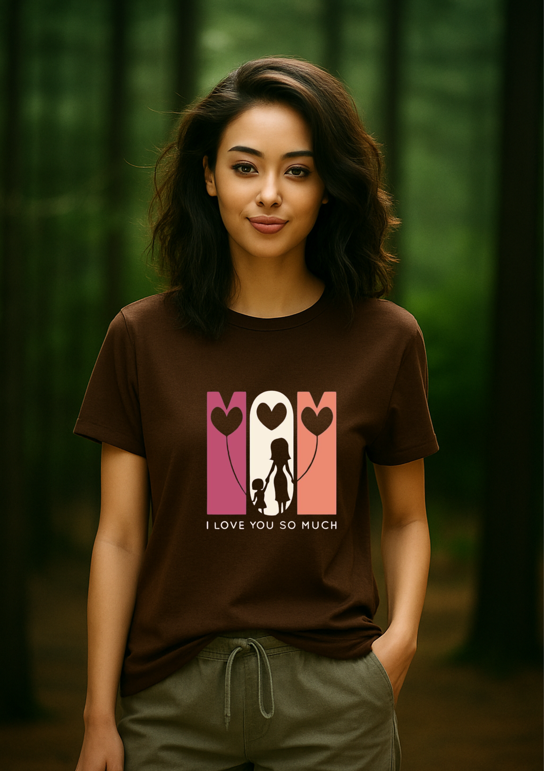 RabbitRope: Mom I Love You So Much – Mother’s Day Special Graphic T-Shirt