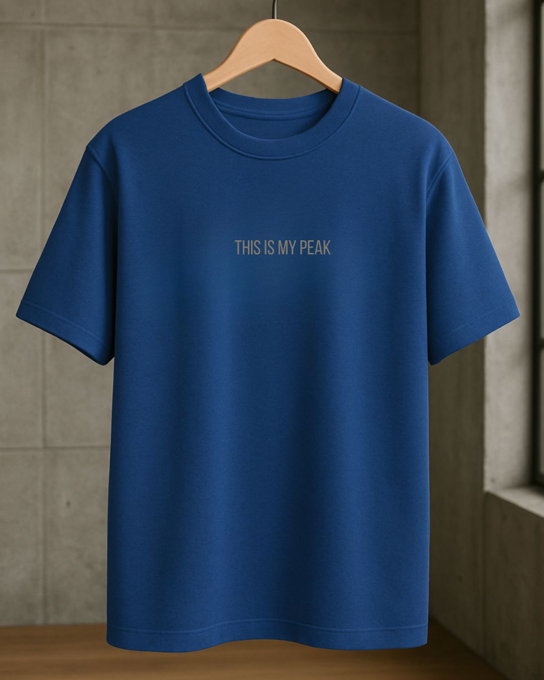 Rabbit Rope This Is My Peak – Luffy Gear 5 Blue Oversize T-Shirt