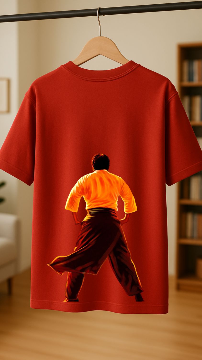 Rabbit Rope-OG Red regular Fit Tee