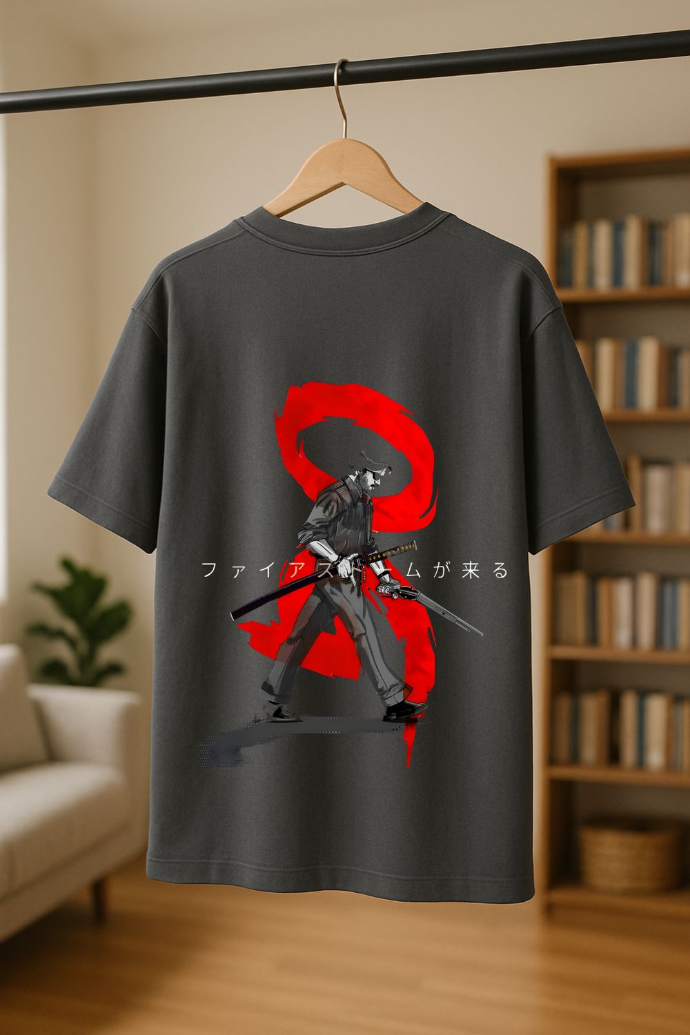 Rabbit Rope-OG Samurai Katana Graphic T-Shirt – Premium Oversized Streetwear Tee