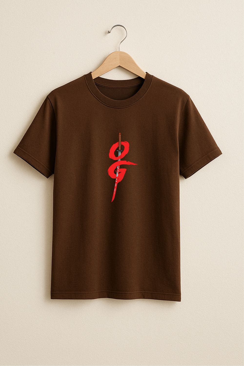 Rabbit Rope-Brown OG Katana Graphic T-Shirt Unisex