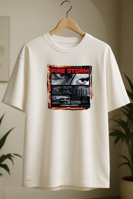 Rabbit Rope-Black Dragon OG Martial Arts Graphic White T-Shirt – Premium Oversized Streetwear Tee