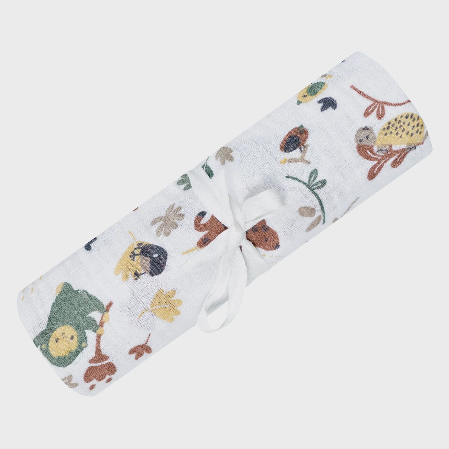 Muslin Swaddle - Green Jungle