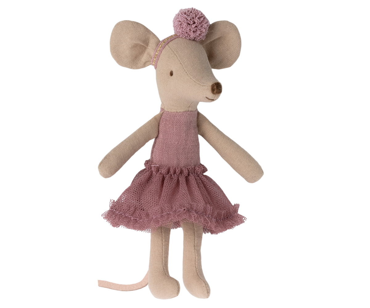 Big Sister Ballerina Mouse - Heather