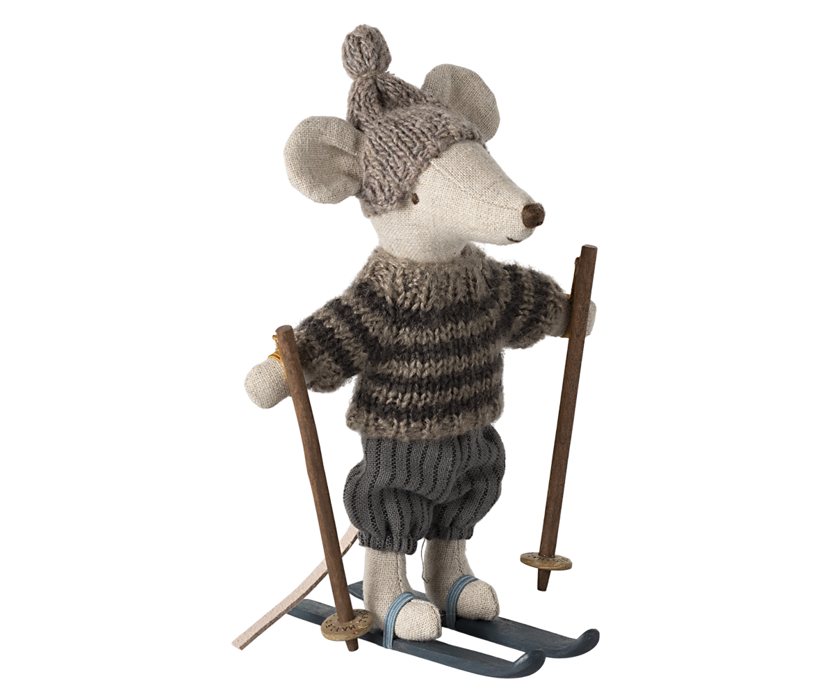 Winter Mouse with Ski Set - Big Brother