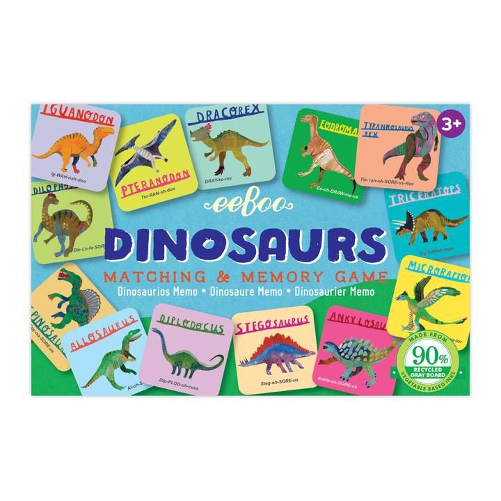Memory &amp; Matching Game - Dinosaurs