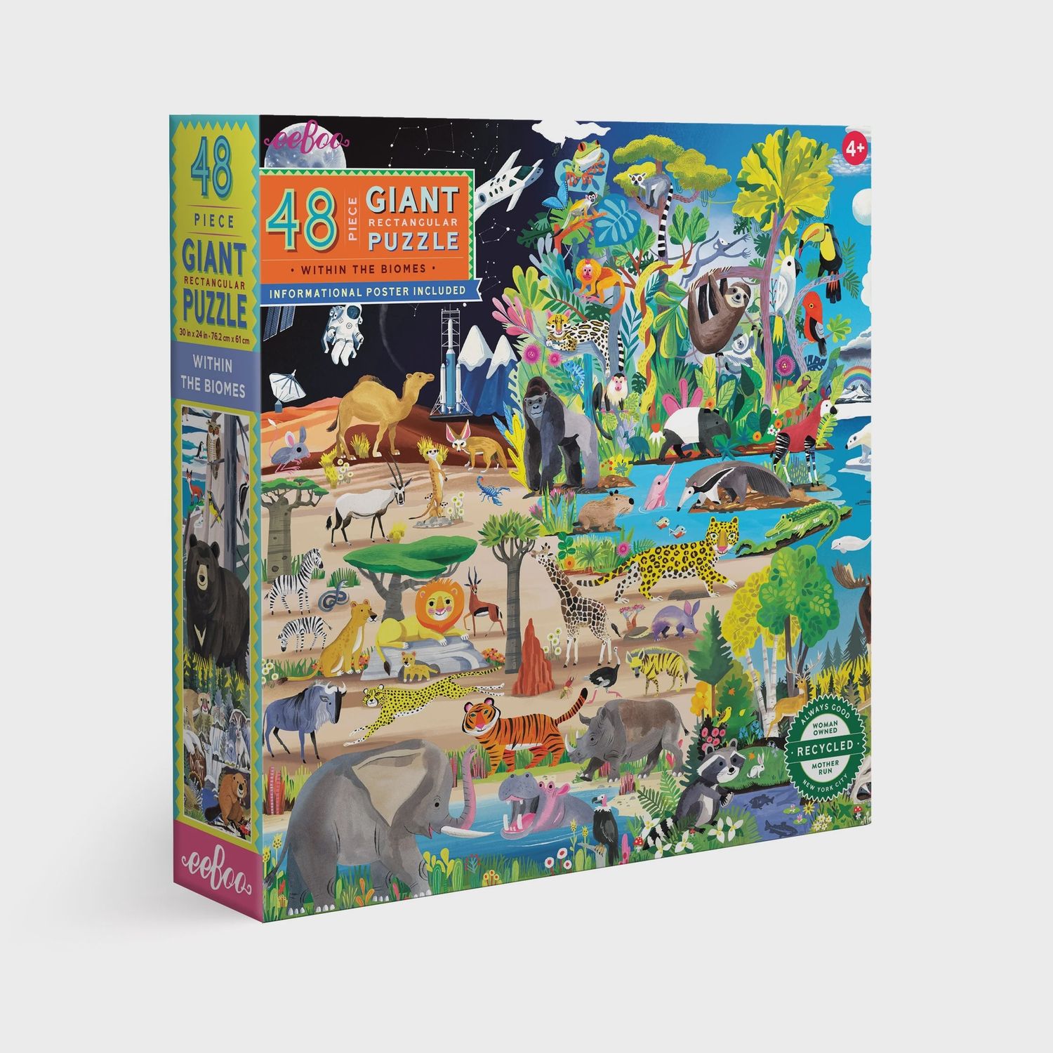 48 Piece Giant Puzzle - Within the Biomes