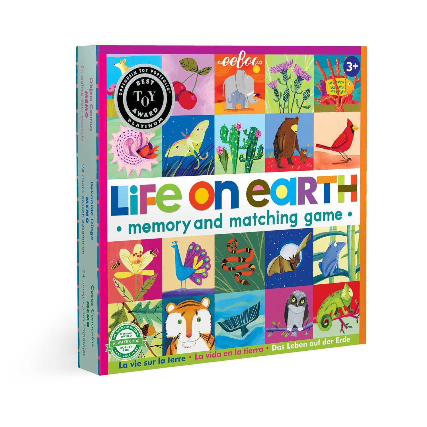 Memory &amp; Matching Game - Life on Earth