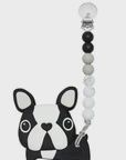 Silicone Teether GEM Set - Boston Terrier