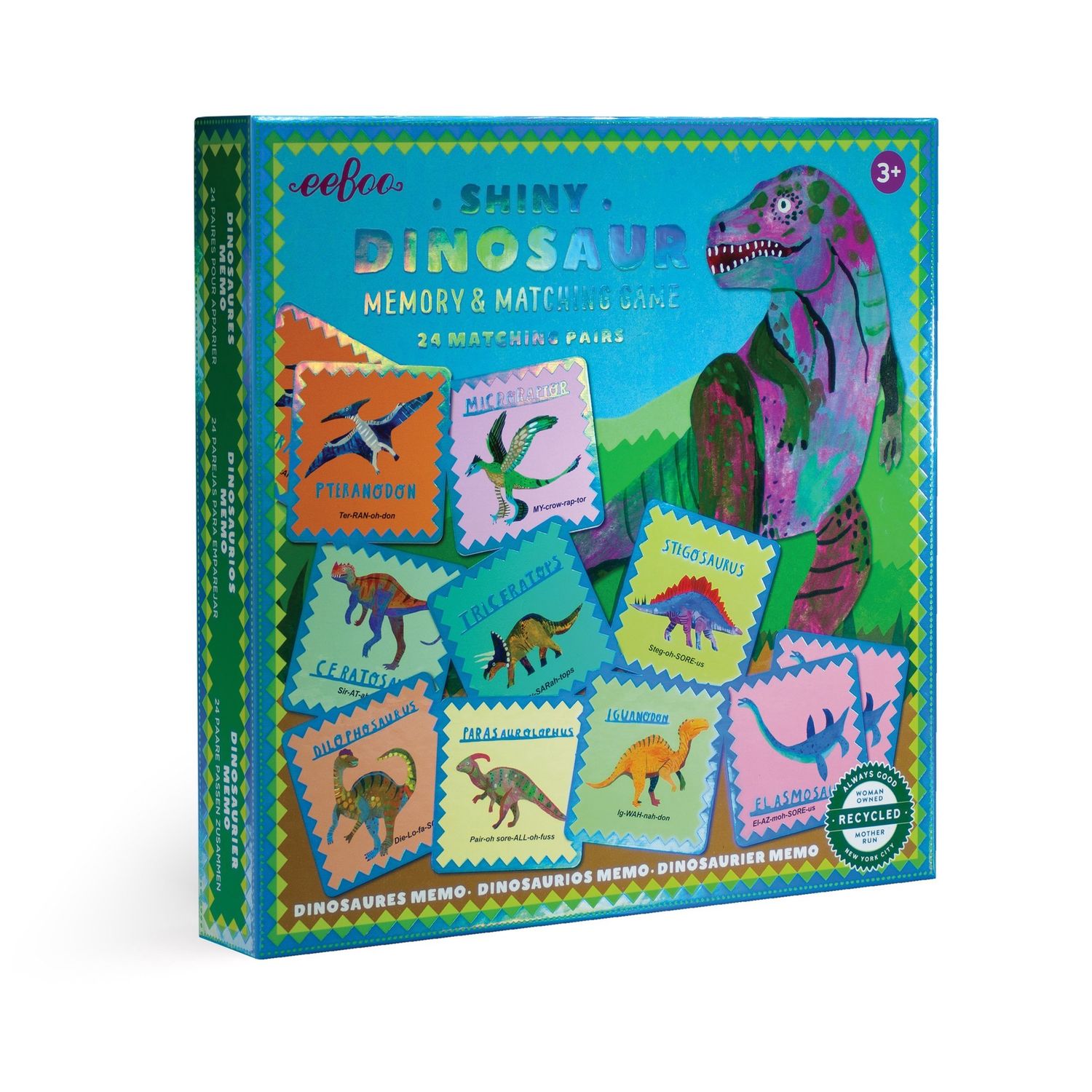 Memory &amp; Matching Game - Shiny Dinosaur