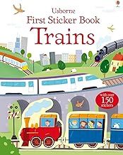 First Sticker Book Trains