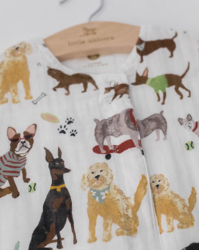 Muslin Sleep Bag - Woof