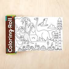 Mini Coloring Roll - Mighty Dinosaurs