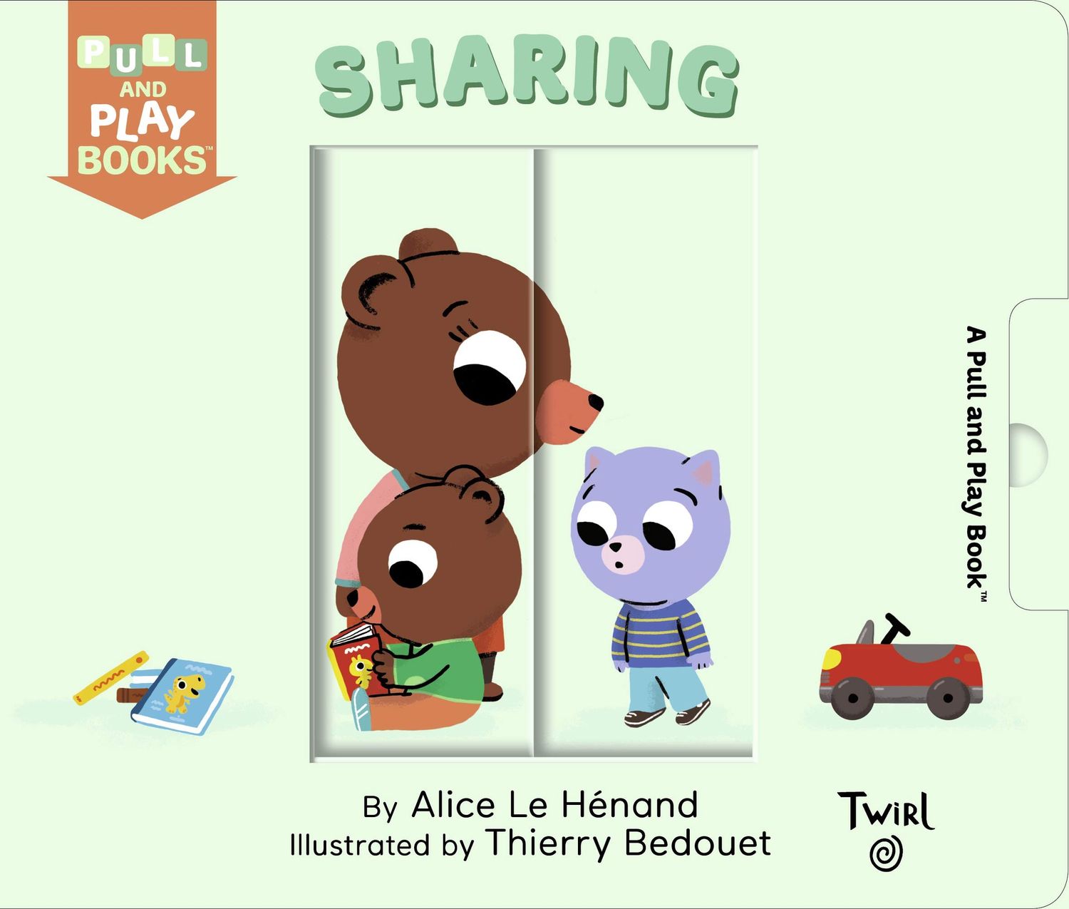 Sharing (Pull and Play) Board book