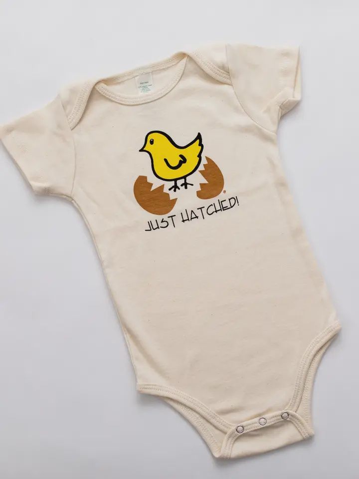 Organic Chick Hatched Onesie