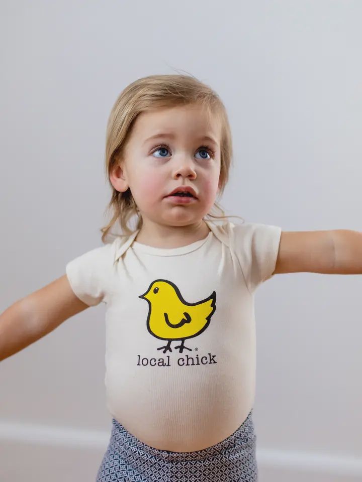 Organic Chick Natural Onesie