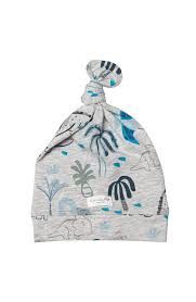 Top Knot hat - Dinosaurs