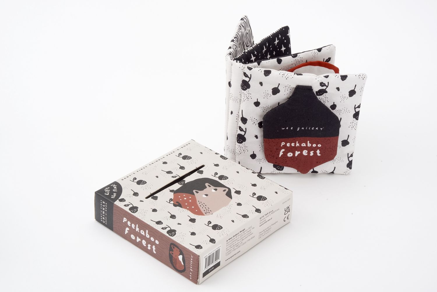 Baby's First Crinkle Peek-A-Book: Peekaboo Forest