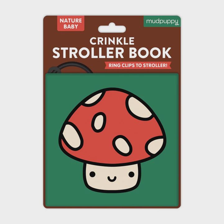 Crinkle Fabric Stroller Book - Nature Baby