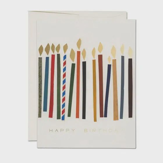 Candles Birthday Card