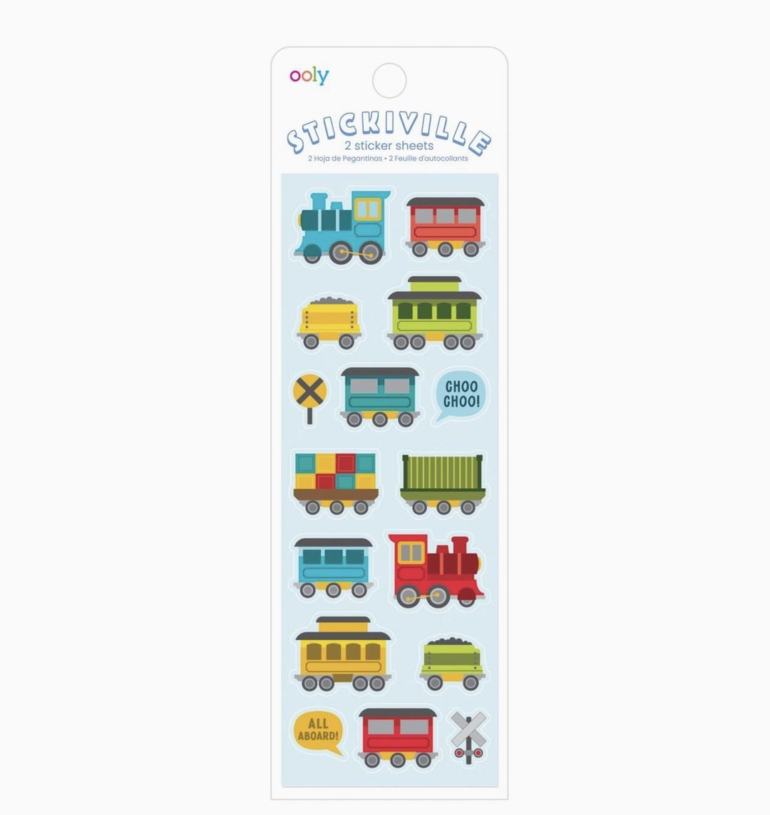 Stickiville Stickers - All Aboard