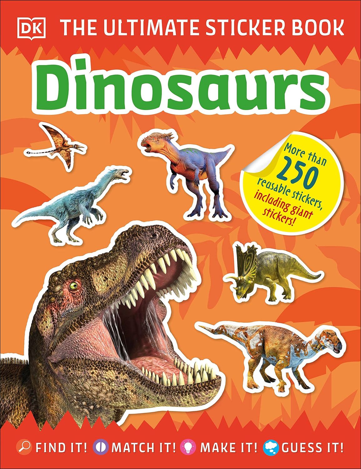 The Ultimate Sticker Book - Dinosaurs