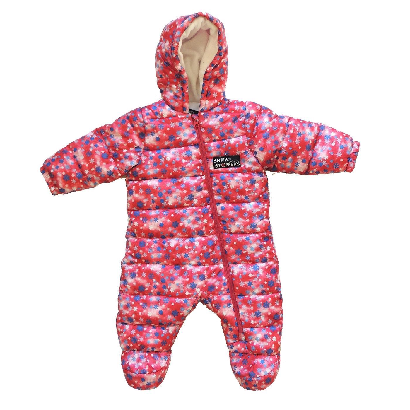 One Piece Snow Suit - Red