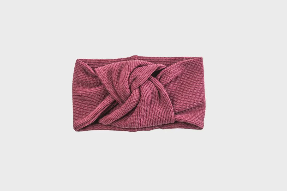 Knotted Headband - Sugar Plum