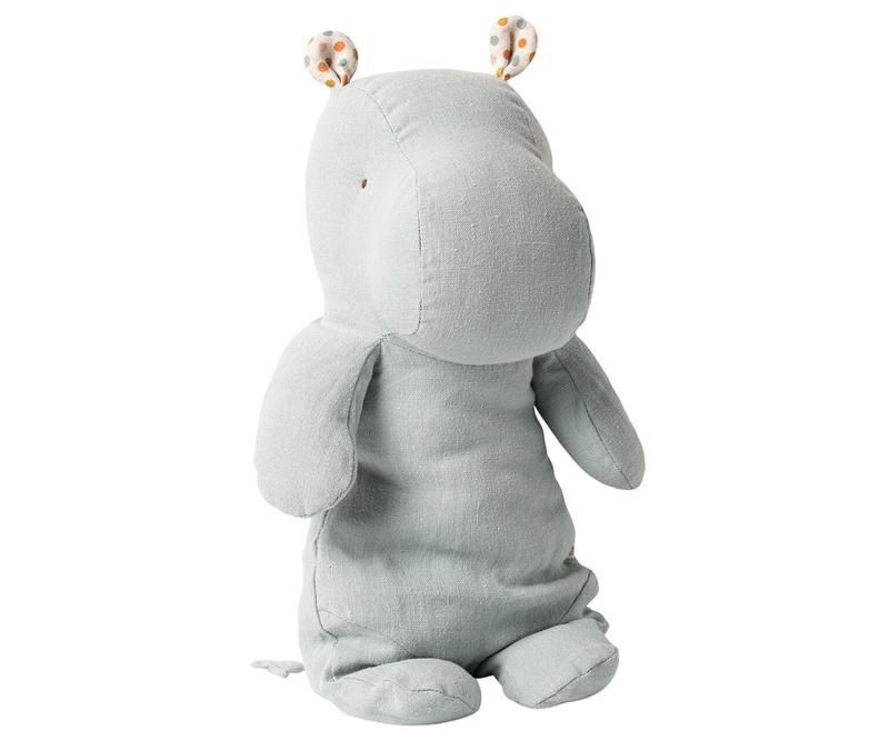 Medium Hippo - Blue/Grey