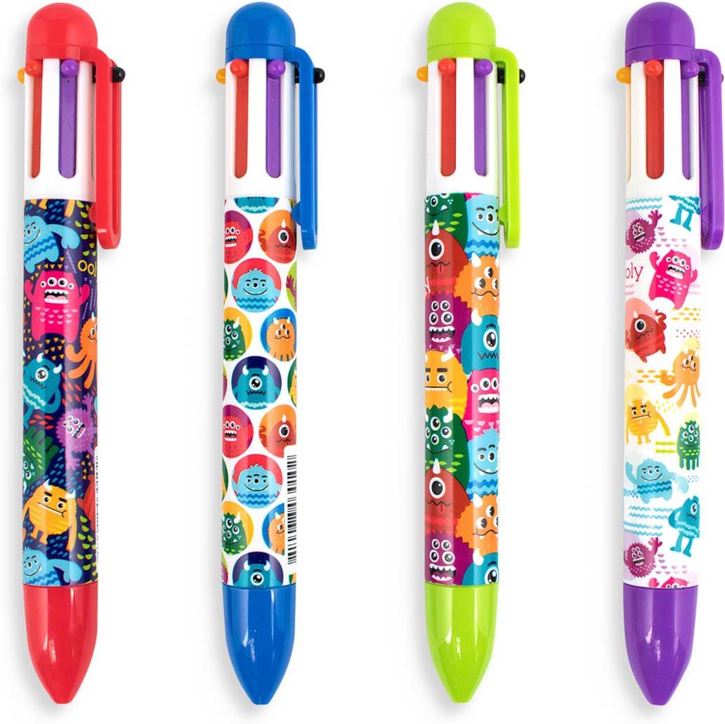 6 Click Multi Color Pen - Monster