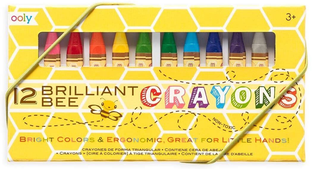 Brilliant Bee Crayons - Set of 12