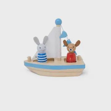 Boats &amp; Buddies - Dog and Bunny