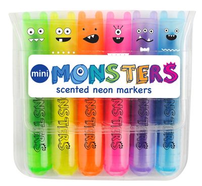 Mini Monster Scented Neon Markers